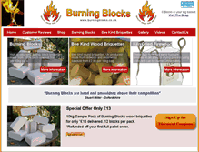 Tablet Screenshot of burningblocks.co.uk